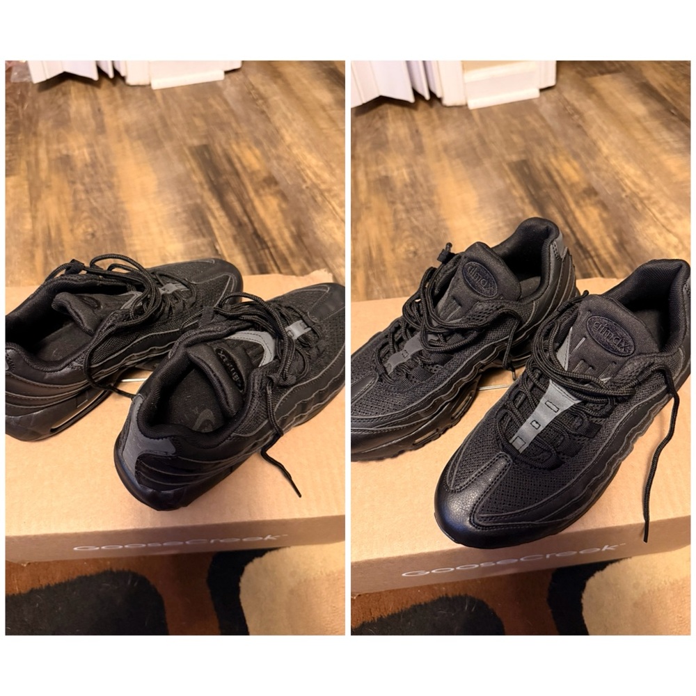Nike Black Athletic Sneakers with Textured Upper